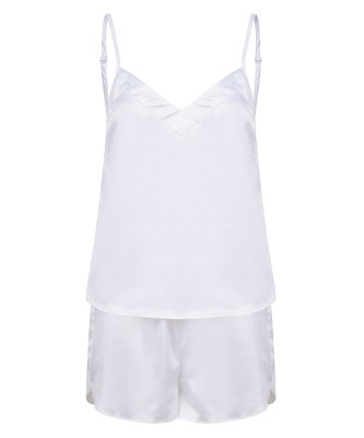 Pigiama corto in raso da donna - cod. RWTC057 Pigiama corto in raso da donna - cod. RWTC057