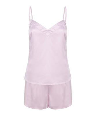 Pigiama corto in raso da donna - cod. RWTC057 Pigiama corto in raso da donna - cod. RWTC057