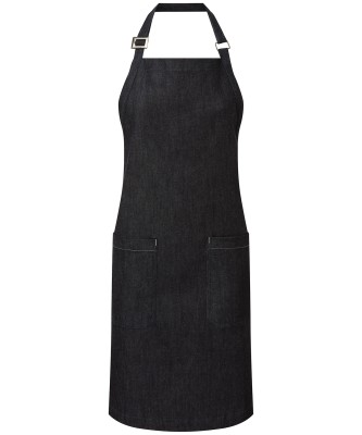 Grembiule in denim di cotone, certificato biologico e Fairtrade - cod. RWPR113