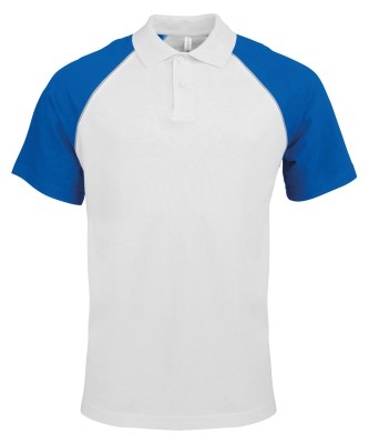 Polo da baseball a contrasto - cod. RWKB226