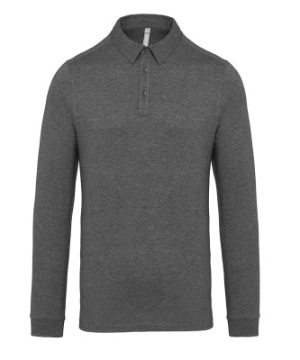 Polo a maniche lunghe in maglia jersey - cod. RWKB264