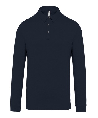 Polo a maniche lunghe in maglia jersey - cod. RWKB264
