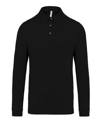 Polo a maniche lunghe in maglia jersey - cod. RWKB264