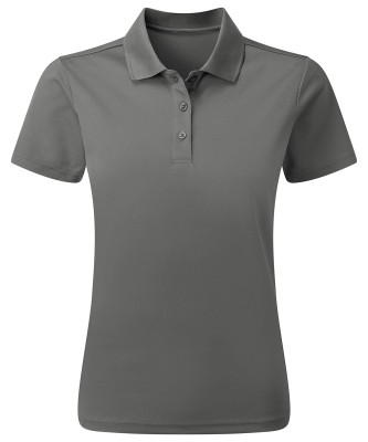 Polo da donna in tessuto riciclato tinto in massa - cod. RWPR633
