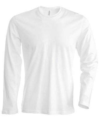 T-shirt girocollo a maniche lunghe da uomo - cod. RWKB359