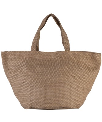 Borsa in juta tinta in filo 100% naturale - cod. RWKI008