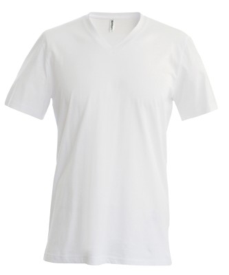 T-shirt da uomo a maniche corte con scollo a V - cod. RWKB357