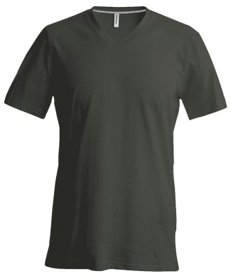 T-shirt da uomo a maniche corte con scollo a V - cod. RWKB357