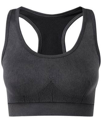 Reggiseno multi-sport TriDri® senza cuciture '3D fit' effetto denim - cod. RWTR216