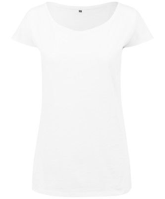 Maglietta a collo largo da donna - cod. RWBY039