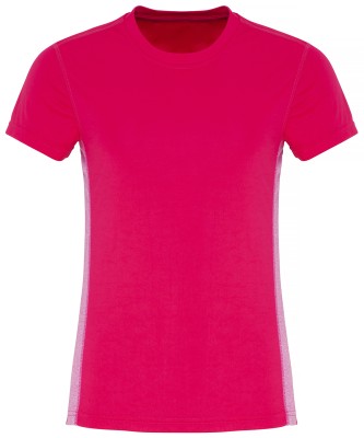 T-shirt da donna con pannello a contrasto TriDri® ad alte prestazioni - cod. RWTR048