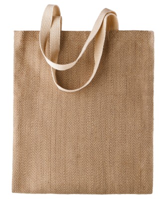 Borsa in juta tinta in filo 100% naturale - cod. RWKI009