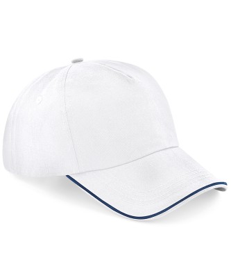 Cappellino autentico a 5 pannelli - visiera profilata - cod. RWBC25C