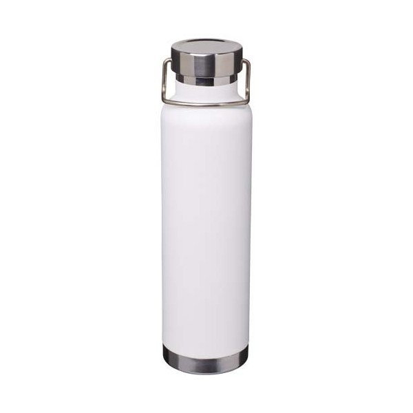 Borraccia termica in acciaio inossidabile riciclato RCS con isolamento sottovuoto in rame da 650 ml Thor  - cod. P100865