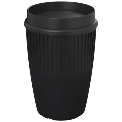 Bicchiere da 350 ml con coperchio a 360° Cirrus - cod. P210462