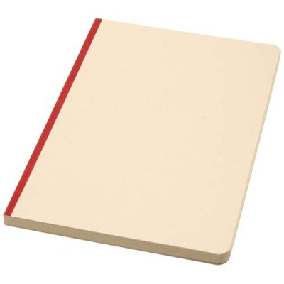 Blocco note formato A5 con copertina morbida in PET riciclato e carta a base di canna da zucchero Liliana - cod. P106125