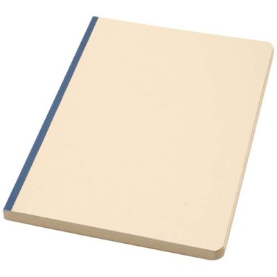 Blocco note formato A5 con copertina morbida in PET riciclato e carta a base di canna da zucchero Liliana - cod. P106125