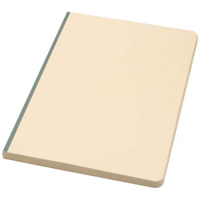 Blocco note formato A5 con copertina morbida in PET riciclato e carta a base di canna da zucchero Liliana - cod. P106125