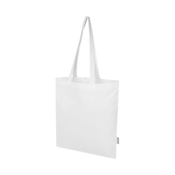 Tote bag in cotone riciclato certificato GRS da 140 g/m² Madras Blend - 7L - cod. P120760