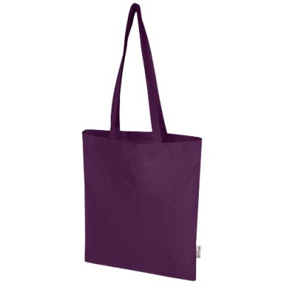 Tote bag in cotone riciclato certificato GRS da 140 g/m² Madras Blend - 7L - cod. P120760