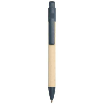 Penna a sfera in carta a base di canna da zucchero (inchiostro blu) Liliana - cod. P107983