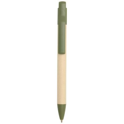 Penna a sfera in carta a base di canna da zucchero (inchiostro blu) Liliana - cod. P107983