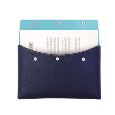 Borsello pochette/portadocumenti bicolore - Pochette cod. CA067