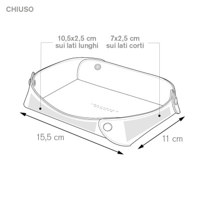 Svuotatasche bicolore - Comfort pocket cod. CA077
