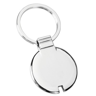 Portachiavi ad anello piatto - Rio metal cod. PE100