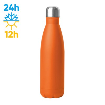 Borraccia termica acciaio 500 ml doppio strato 304+201 - Steel mat bottle 500 cod. PC414