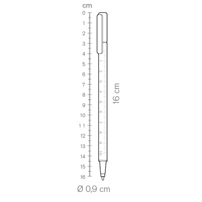Penna a sfera triangolare - Ten cod. PD391