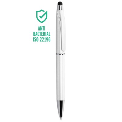 Penna a sfera con gommino per touch screen - Stylus cod. PD090