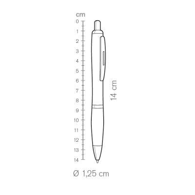 Penna a sfera - Juke silver cod. PD343