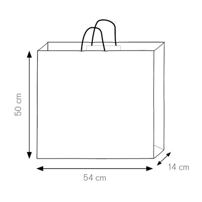 Shopper con soffietto - Shopper cod. PG031