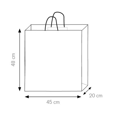 Shopper con soffietto - Shopper cod. PG032