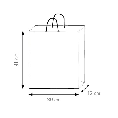 Shopper con soffietto - Shopper cod. PG033