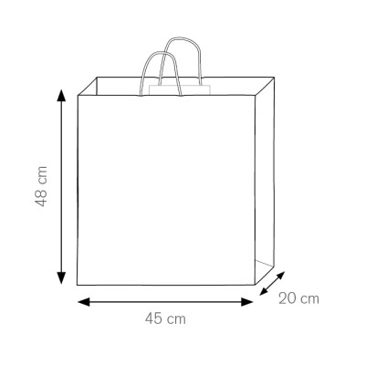 Shopper con logo - cod. PG037