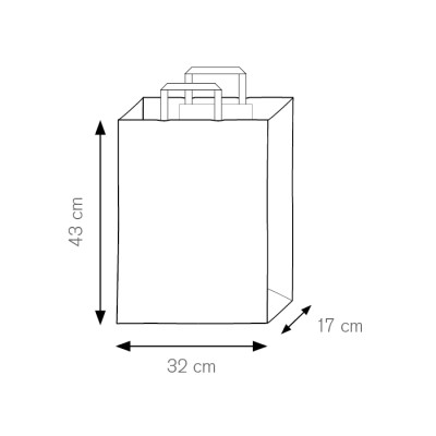 Shopper da stampare con logo - cod. PG067