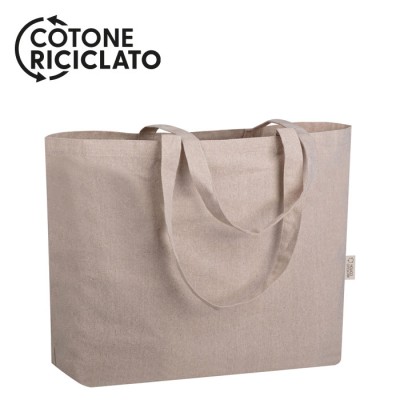 Borsa in cotone canvas riciclato - Nancy cod. PG487