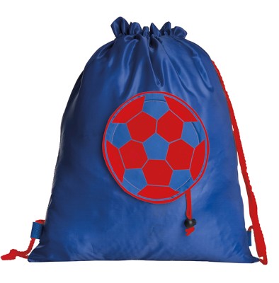 Sacca zaino bicolore nylon 190t - Goal cod. PG279