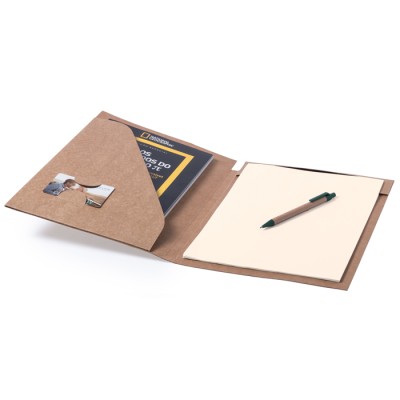 Cartella rigida in cartone riciclato - Carton fold cod. PH636
