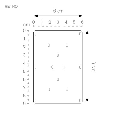 Portacards rigido trasparente - Firm cod. PN284