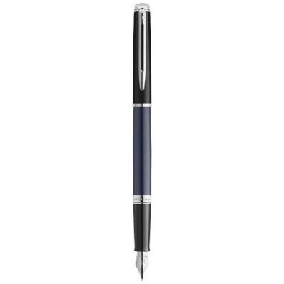 Penna stilografica colorata con finiture in palladio Hemisphere (inchiostro blu)