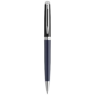 Penna a sfera colorata con finiture in palladio Hemisphere (inchiostro blu)