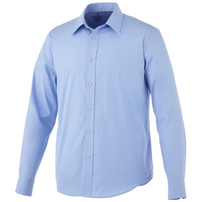 Camicia Hamell a manica lunga da uomo in tessuto stretch