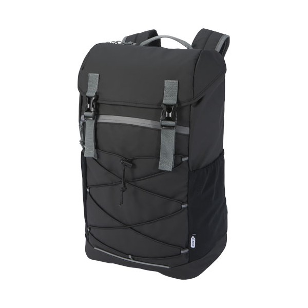 Zaino impermeabile per portatile da 15,6" in materiale riciclato GRS Aqua - 23 L - cod. P130044