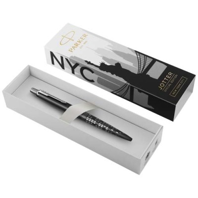 Penna a sfera Parker Jotter SE Global Icons (inchiostro blu)