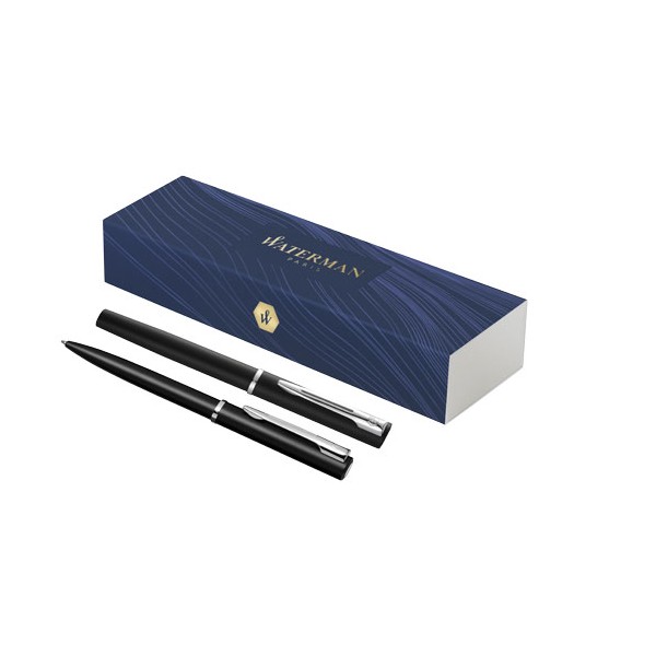 Waterman set penna a sfera e penna roller Allure (inchiostro blu) - cod. P107752