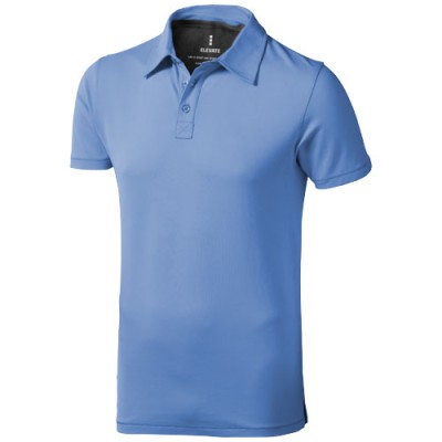 Polo Markham in tessuto elasticizzato a manica corta da uomo