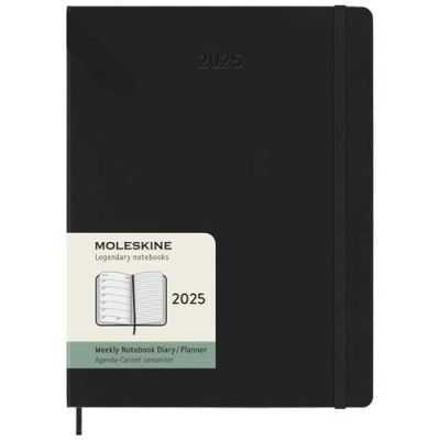 Agenda settimanale 12 mesi XL con copertina rigida Moleskine Agenda settimanale 12 mesi XL con copertina rigida Moleskine